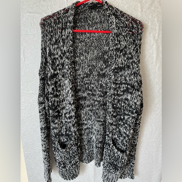 Aqua Sweater Cardigan - Picture 1 of 3